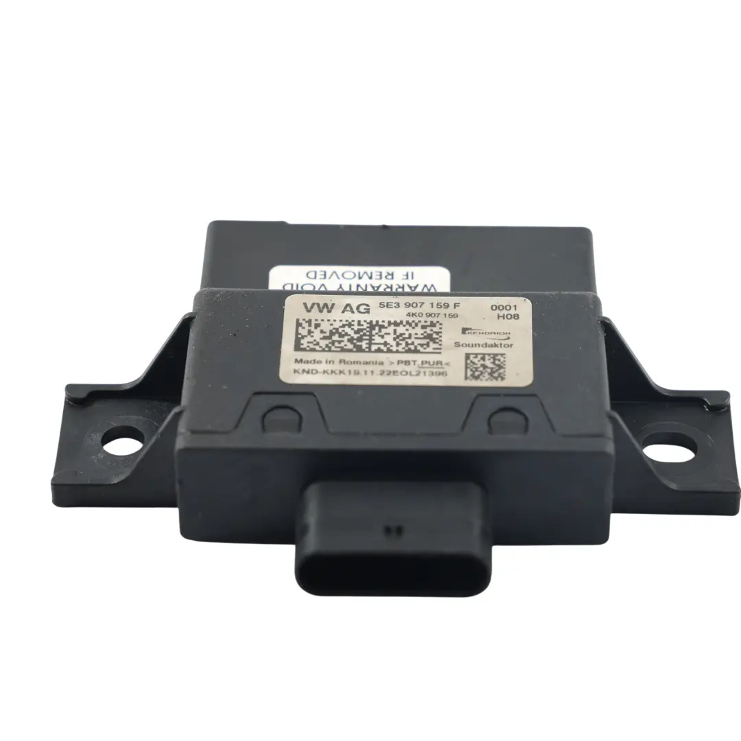 Moduł Sterownik Dźwięku ECU do Skoda Octavia IV o numerze 5E3907159F Skoda Octavia IV Moduł Sterownik Dźwięku ECU - SKU 5E3907159F - Numer Części 5E3907159F