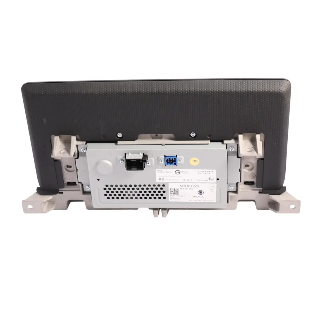 Skoda Octavia Mk4 Multimedia Display Monitor Touch Screen 10" Unit - SKU 5E3919605 - Part number 5E3919605