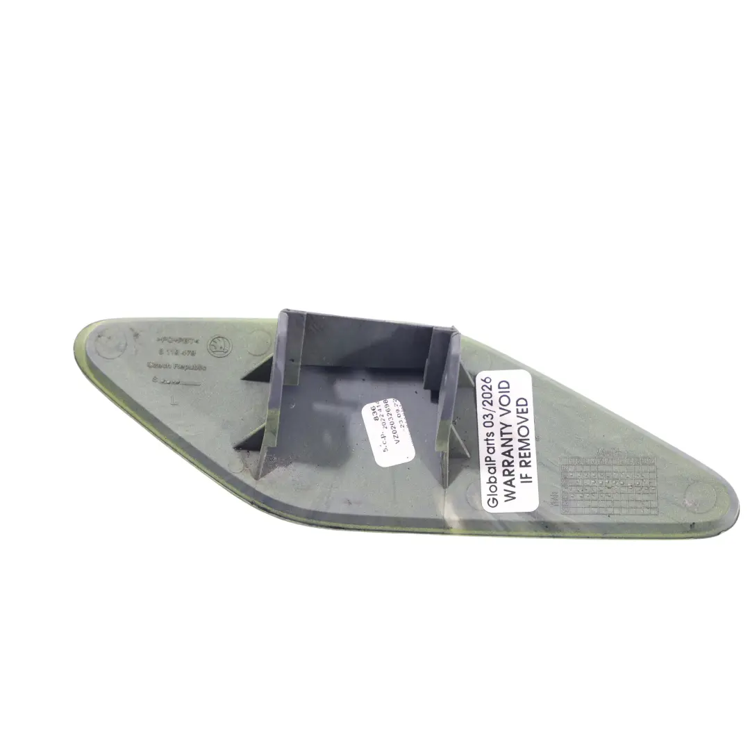 MK4 VRS Copri Ugello Lavavetro Faro Sinistro Verde Mamba G6E per Skoda Octavia con numero di parte 5E3955109A Skoda Octavia MK4 VRS Copri Ugello Lavavetro Faro Sinistro Verde Mamba G6E - SKU 5E3955109A-MAM - Numero di parte 5E3955109A