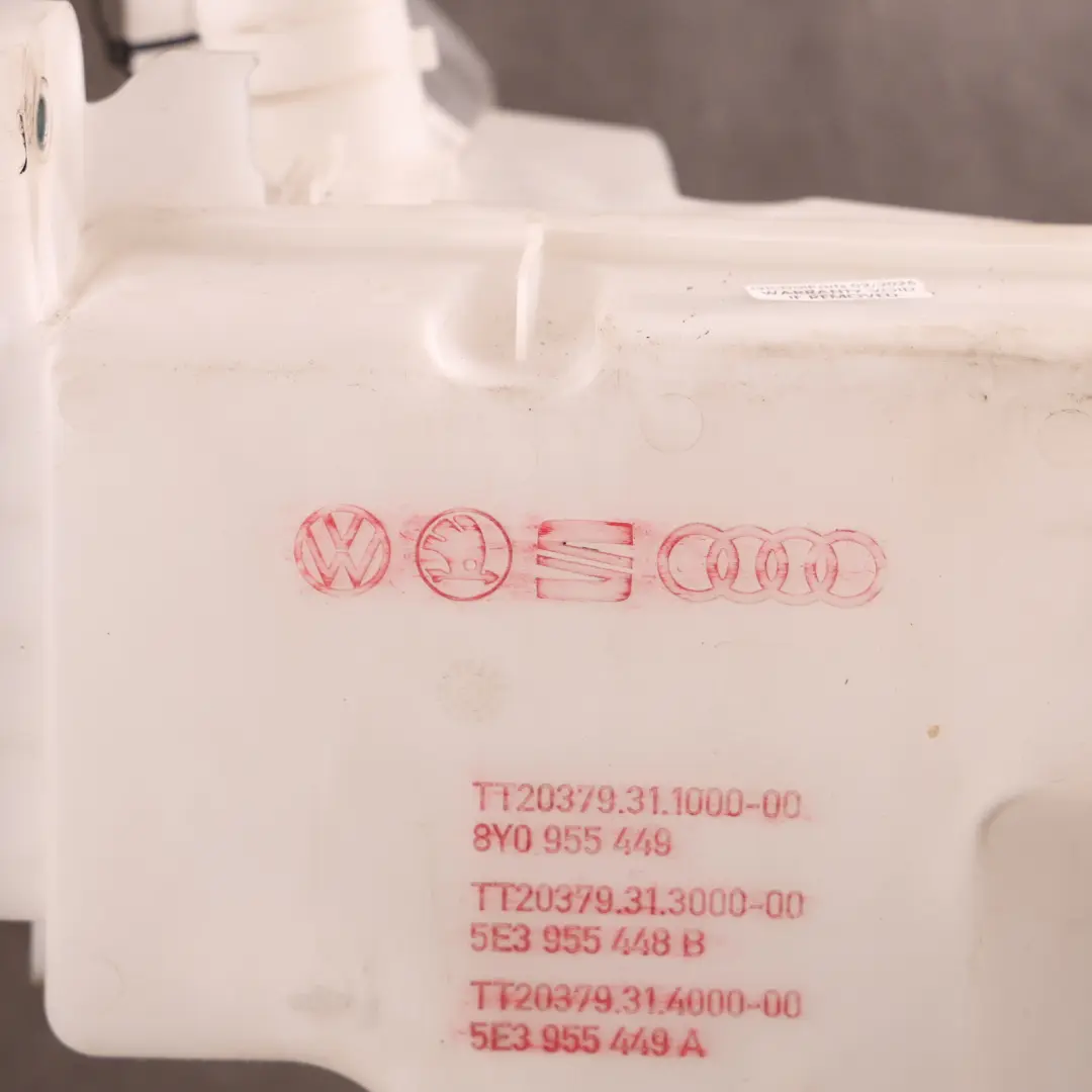 Mk4 Windscreen Washer Tank Fluid Bottle Reservoir to Skoda Octavia with Part number 5E3955449A Skoda Octavia Mk4 Windscreen Washer Tank Fluid Bottle Reservoir - SKU 5E3955449A - Part number 5E3955449A