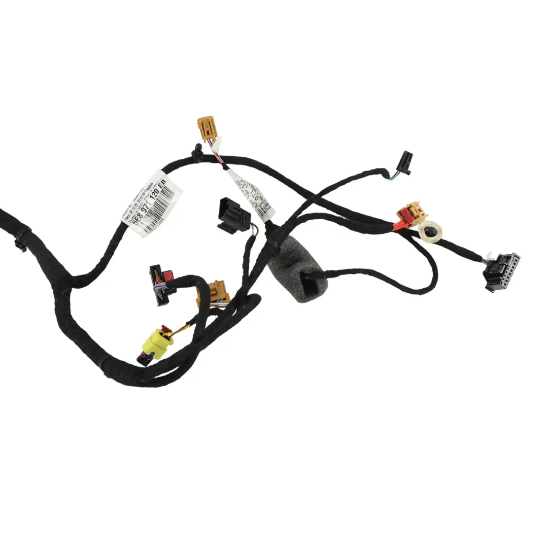 Skoda Octavia VRS Door Wire Wiring Harness Driver Front Right O/S 5E8971120EB - SKU RHD-5E8971120EB - Part number 5E3971154