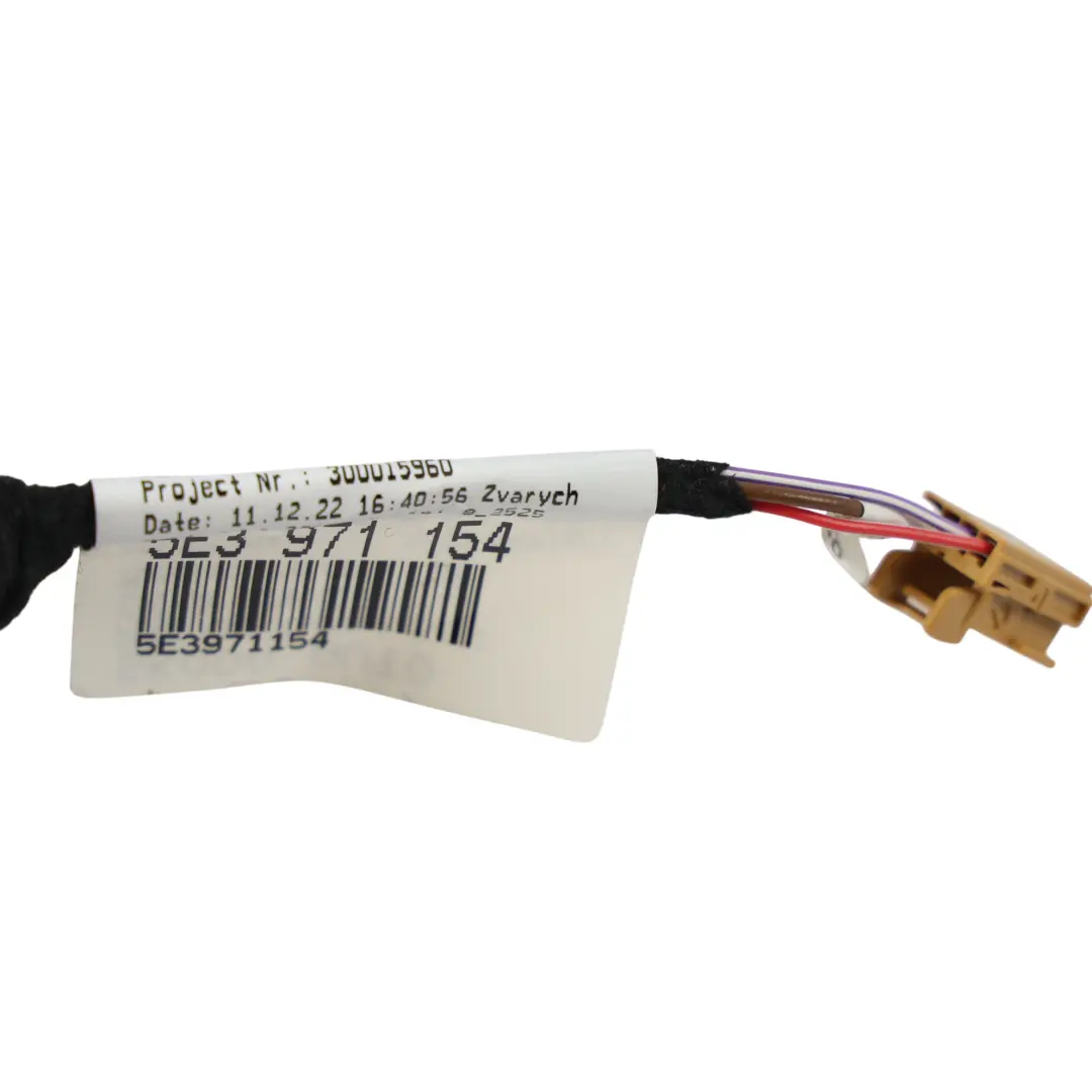 Skoda Octavia VRS Door Wire Wiring Harness Driver Front Right O/S 5E8971120EB - SKU RHD-5E8971120EB - Part number 5E3971154