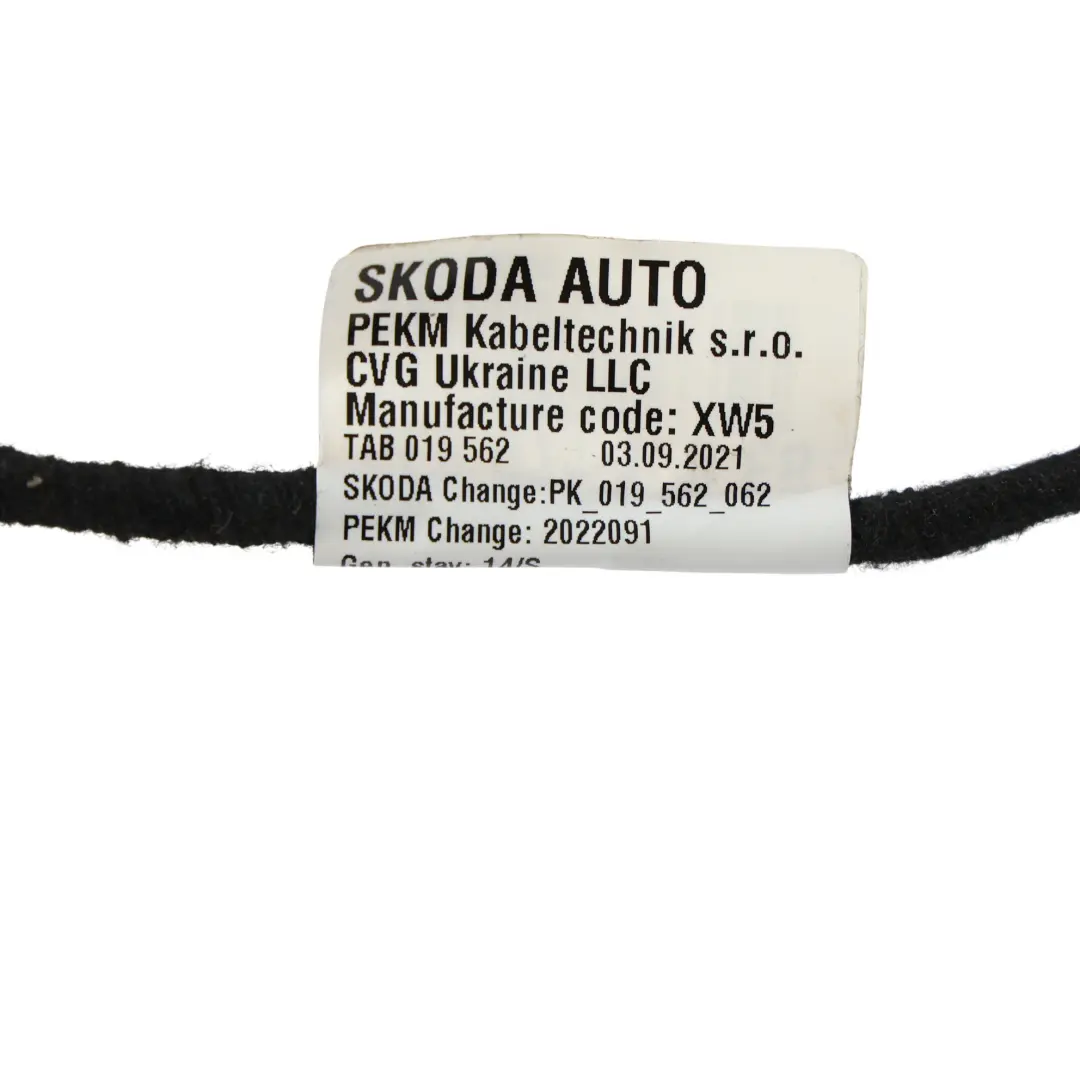 VRS Door Wire Wiring Harness Driver Front Right O/S 5E8971120EB to Skoda Octavia with Part number 5E3971154 Skoda Octavia VRS Door Wire Wiring Harness Driver Front Right O/S 5E8971120EB - SKU RHD-5E8971120EB - Part number 5E3971154