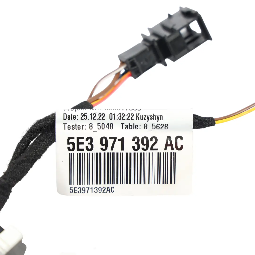Skoda Octavia VR Sitzrahmen Kabelbaum Kabel Vorne Rechts - SKU 5E3971392AC - Teilenummer 5E3971392AC