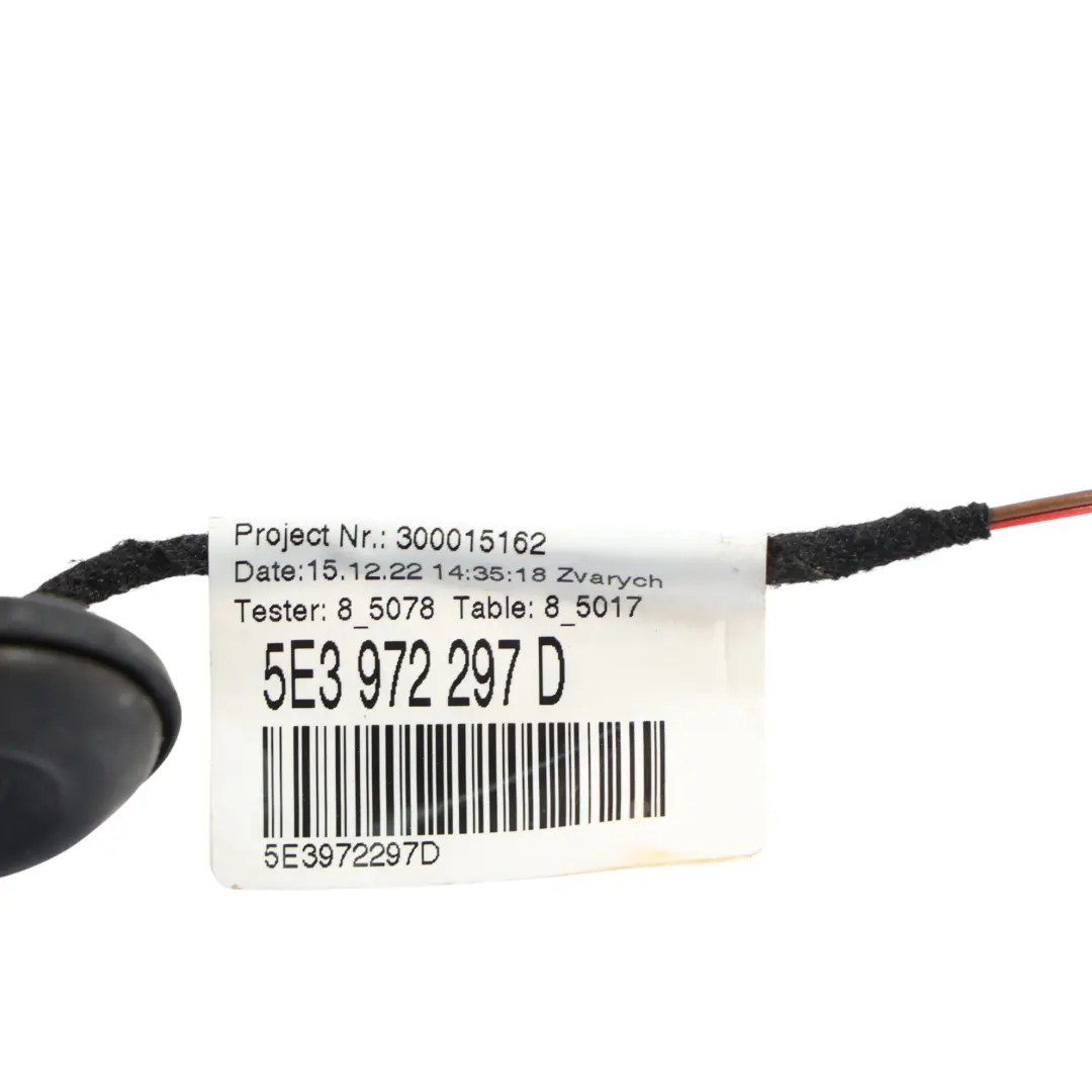 Skoda Octavia IV Puerta Arnés Cableado Trasero Izquierdo Derecho - SKU 5E3972297D - Número de pieza 5E3972297D