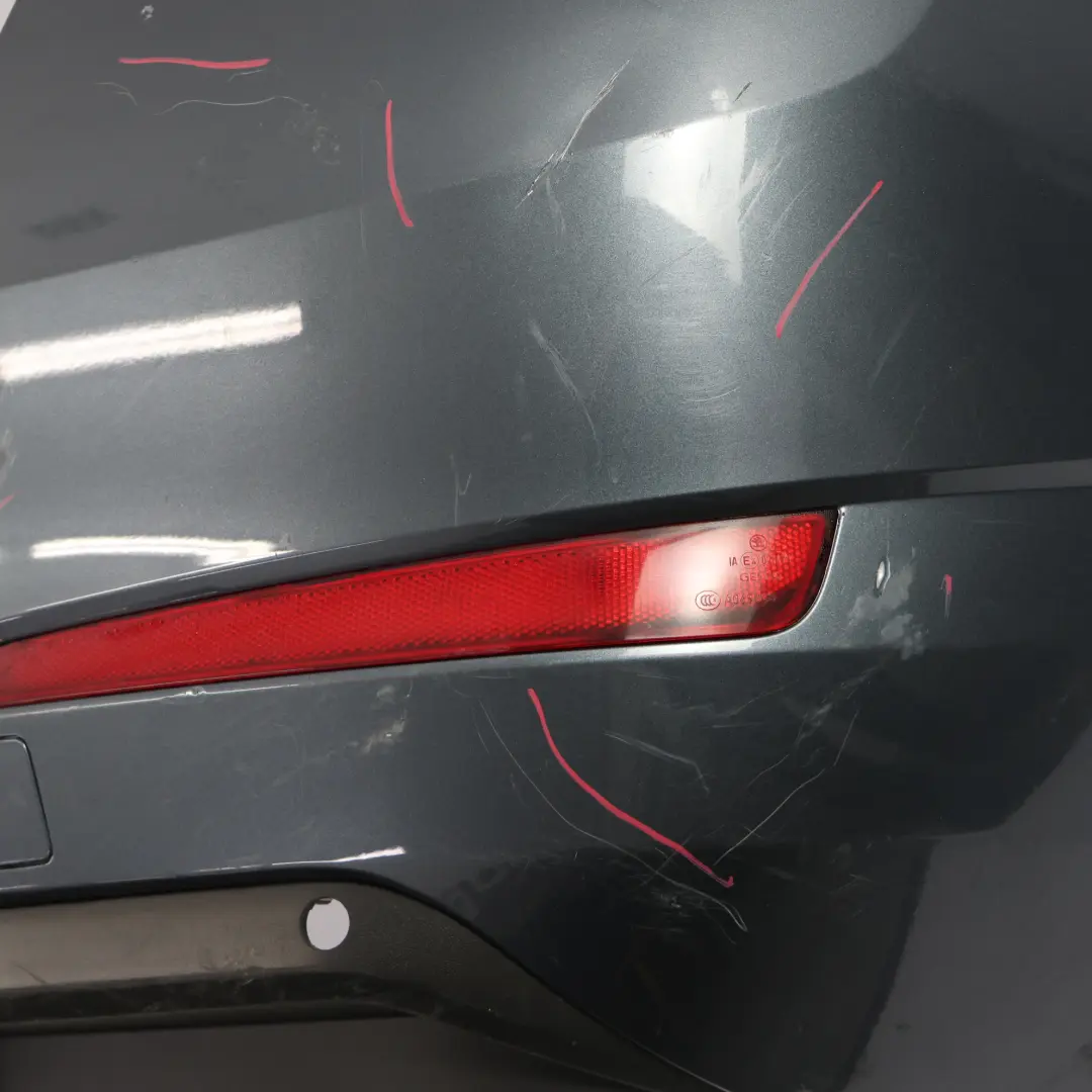 Bumper RS Trim Panel Cover Metal Grey Metallic - F7Y to Skoda Octavia 5E Rear with Part number 5E5807421 Skoda Octavia 5E Rear Bumper RS Trim Panel Cover Metal Grey Metallic - F7Y - SKU 5E5807421-MEGR - Part number 5E5807421