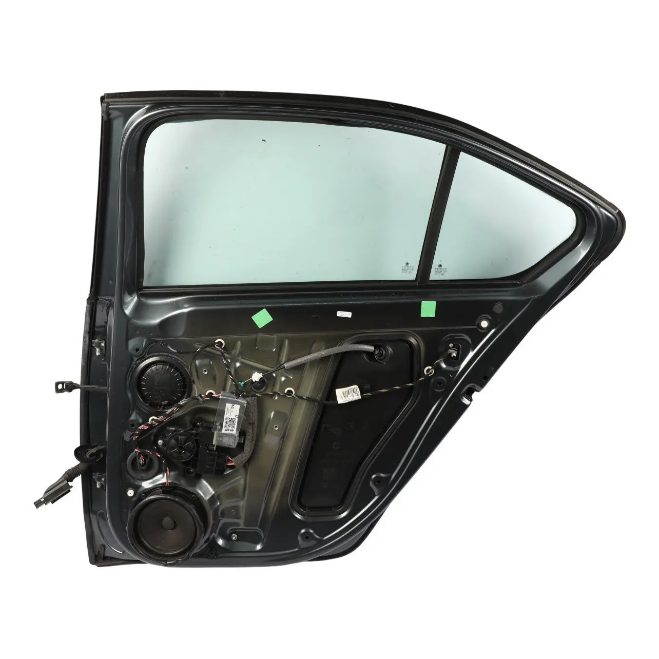 Skoda Octavia 5E Door Rear Right O/S Covering Panel Metal Grey Metallic - F7Y