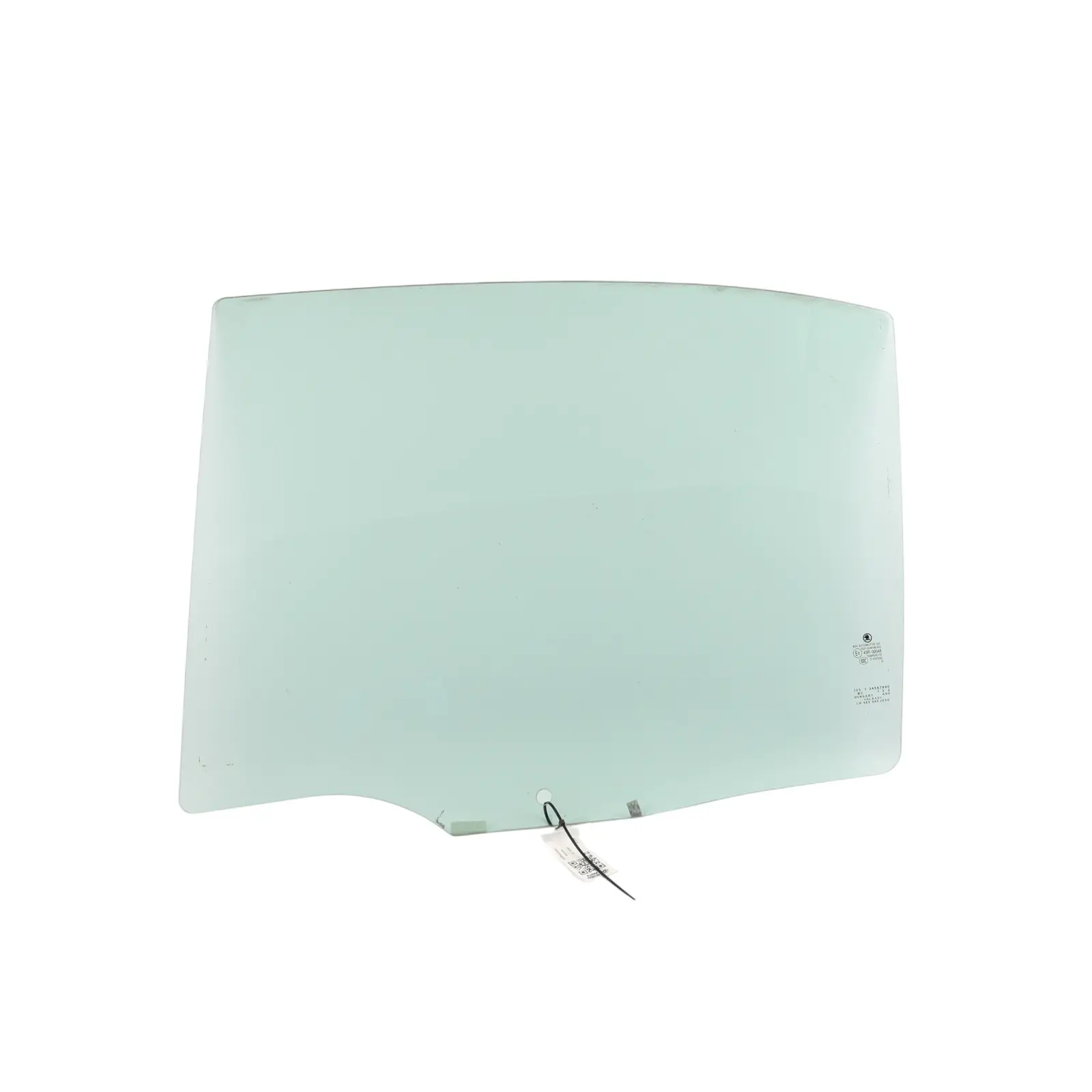 Skoda Octavia Mk3 Rear Door Window Glass Glazing Green AS2 Left N/S 5E5845205C