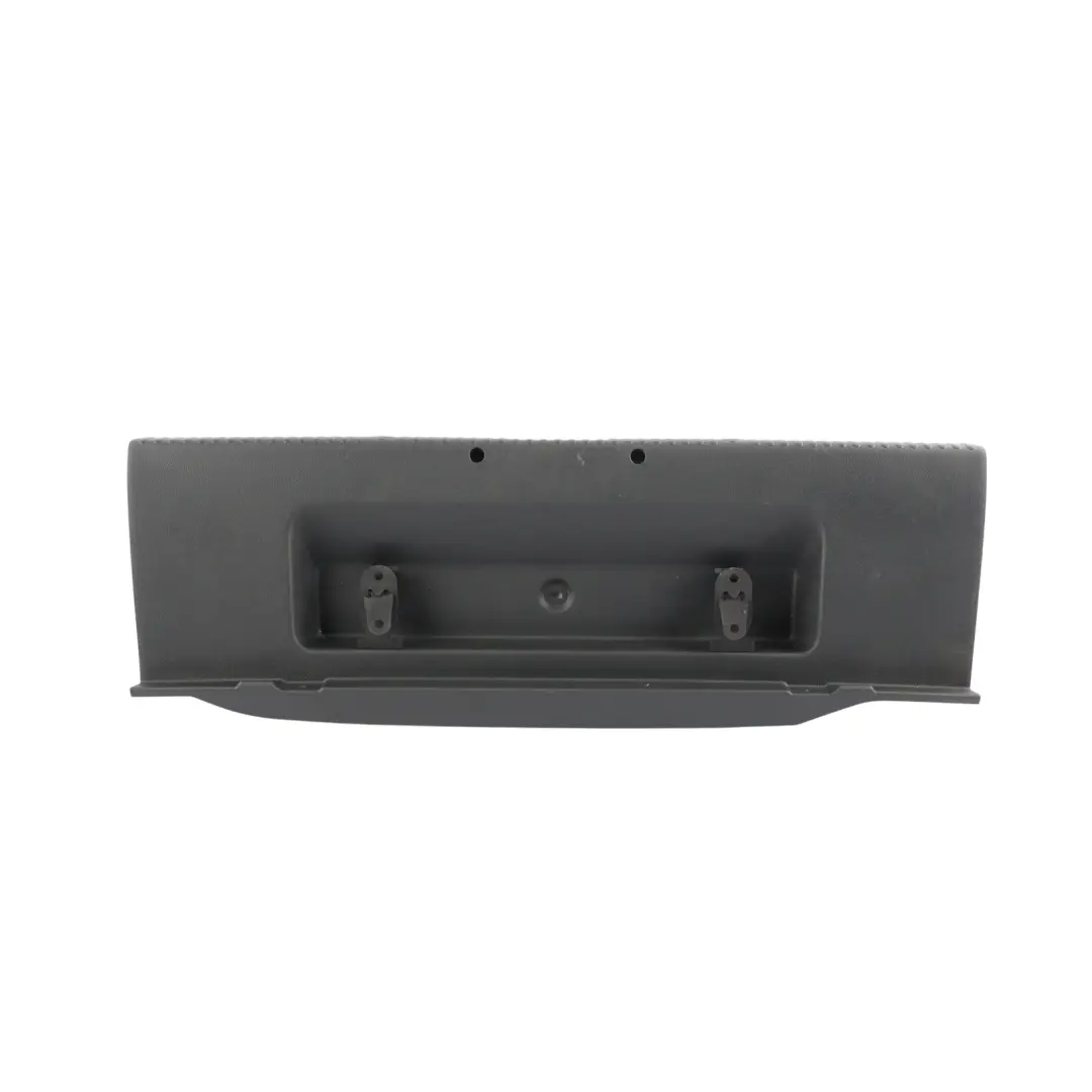 Mk3 Rear Boot Trunk Lock Latch Carrier Cover Panel Black to Skoda Octavia with Part number 5E5863459 Skoda Octavia Mk3 Rear Boot Trunk Lock Latch Carrier Cover Panel Black - SKU 5E5863459 - Part number 5E5863459