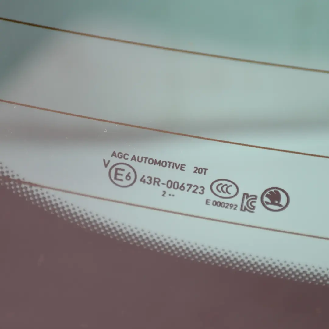 Mk3 Saloon Window Glass Heated Rear Boot Trunk Tailgate Glazing to Skoda Octavia with Part number 5E6845049C Skoda Octavia Mk3 Saloon Window Glass Heated Rear Boot Trunk Tailgate Glazing - SKU 5E6845049C - Part number 5E6845049C