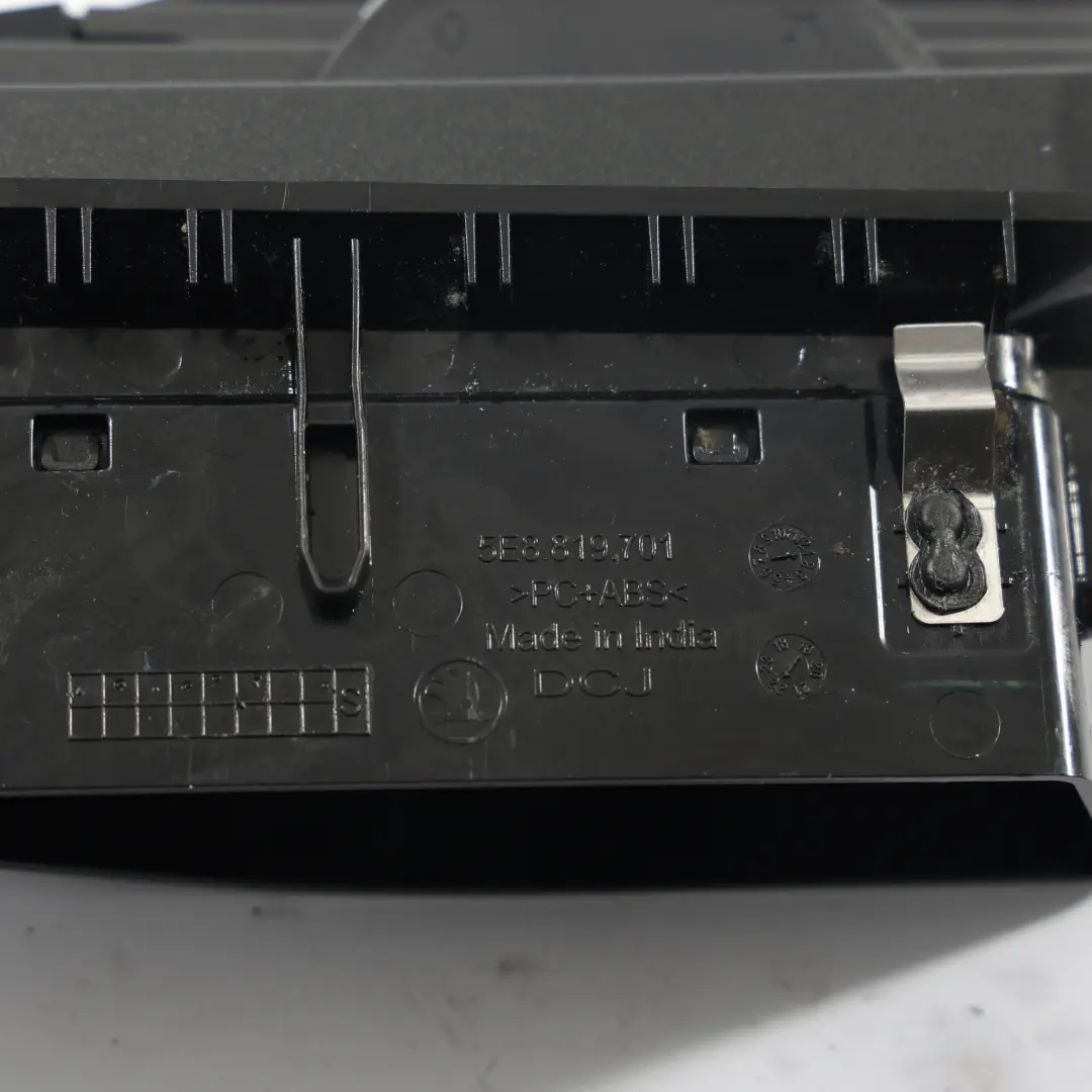 Mk4 Dashbard Air Vent Trim Cover Grille Left N/S to Skoda Octavia with Part number 5E8819701 Skoda Octavia Mk4 Dashbard Air Vent Trim Cover Grille Left N/S - SKU RHD-5E8819701 - Part number 5E8819701