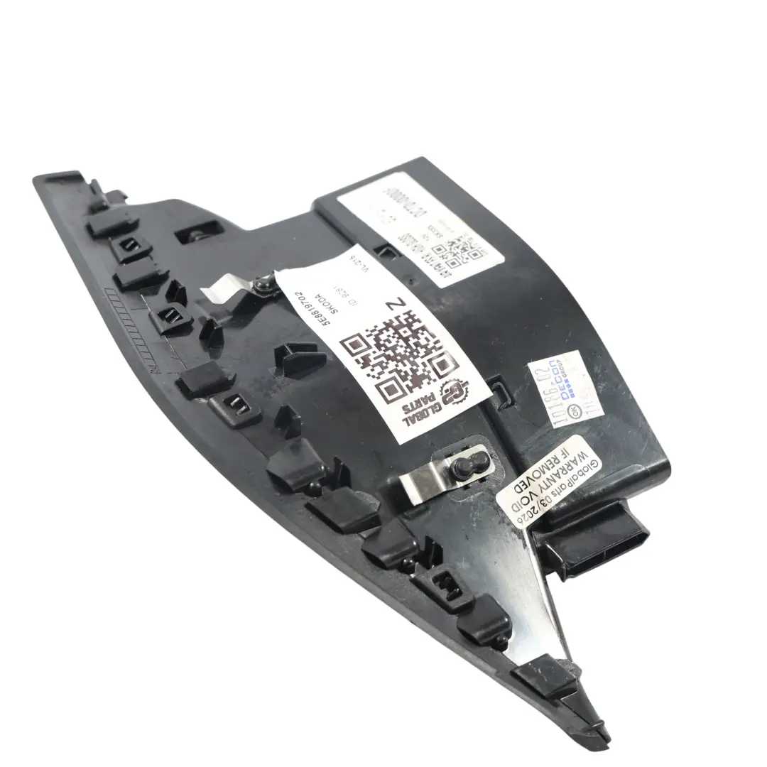 Skoda Octavia Mk4 Dashbard Air Vent Trim Cover Grille Right O/S - SKU RHD-5E8819702 - Part number 5E8819702