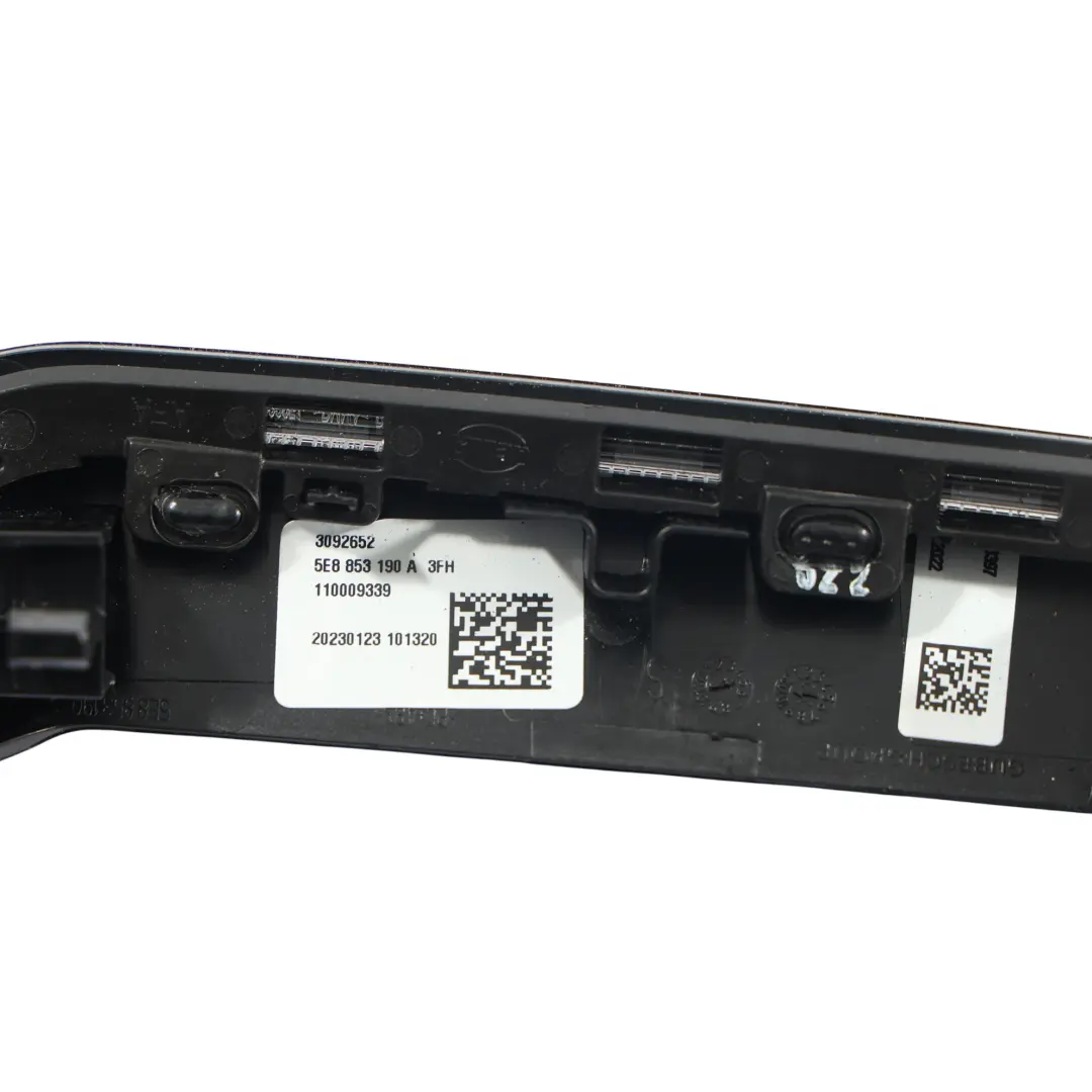 Skoda Octavia Mk4 Dashboard Trim Cover Panel Moulding Carbon - SKU RHD-5E8853190A - Part number 5E8853190A