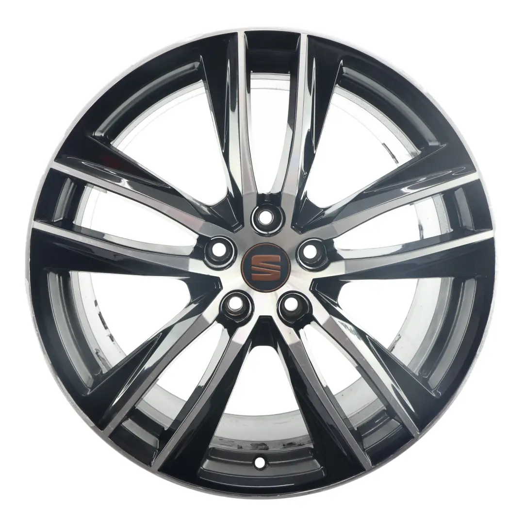 5F Wheel Alloy Rim 19" 8J ET:50 5F0601025A to Seat Leon Cupra with Part number 5F0601025AC Seat Leon Cupra 5F Wheel Alloy Rim 19" 8J ET:50 5F0601025A - SKU 5F0601025AC-4 - Part number 5F0601025AC