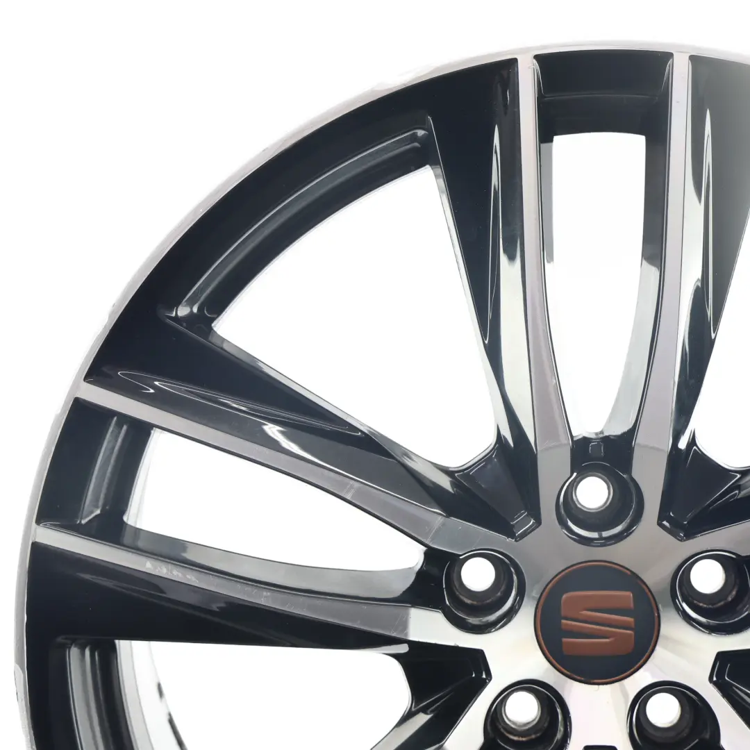 5F Wheel Alloy Rim 19" 8J ET:50 5F0601025A to Seat Leon Cupra with Part number 5F0601025AC Seat Leon Cupra 5F Wheel Alloy Rim 19" 8J ET:50 5F0601025A - SKU 5F0601025AC-4 - Part number 5F0601025AC