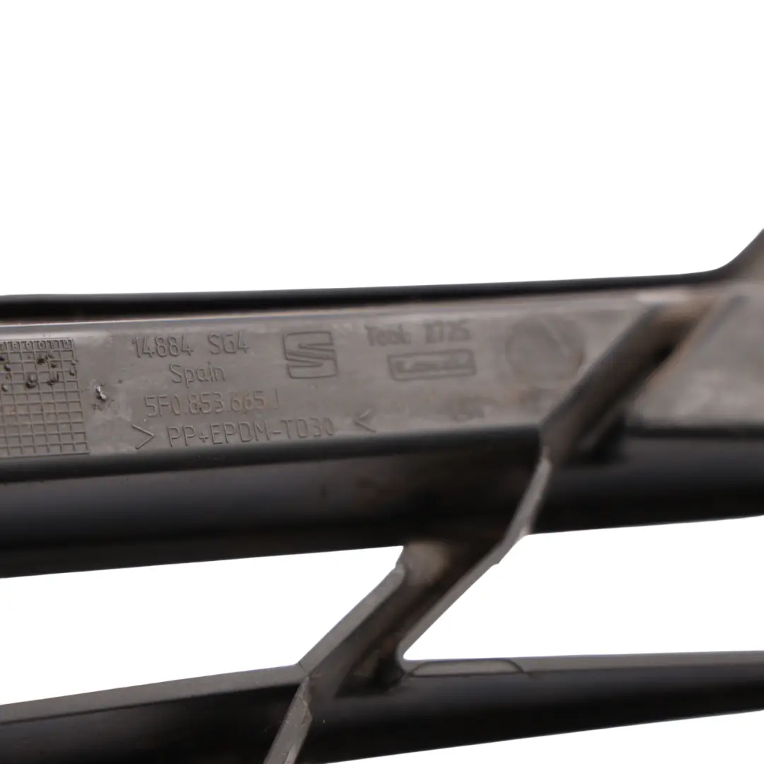 Seat Leon Mk3 5F FR Front Bumper Fog Light Grid Grille Cover Left N/S - SKU 5F0853665J - Part number 5F0853665J