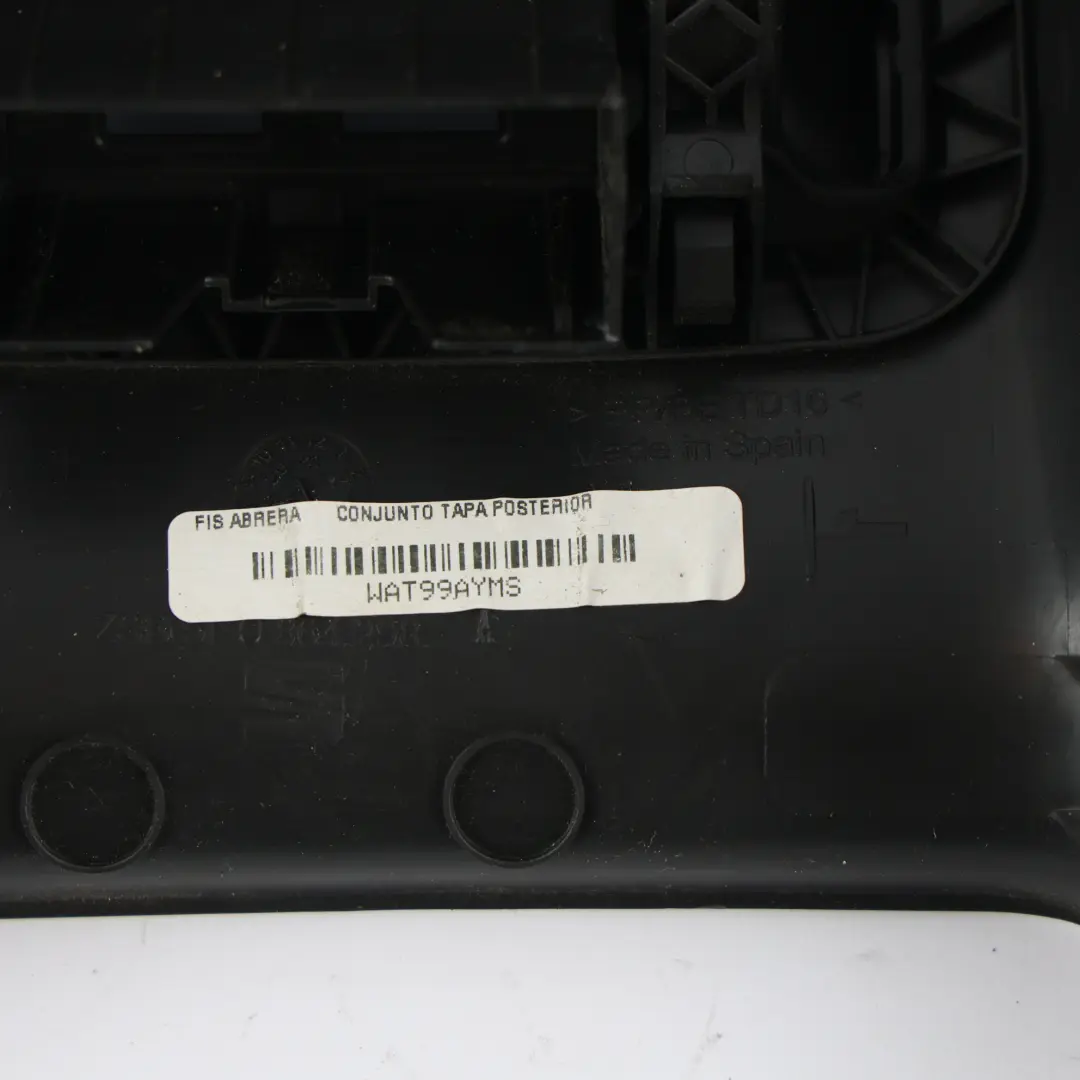 Seat Leon 5F Rear Centre Console Trim Cover Surround Black - SKU 5F0863289A - Part number 5F0863289A
