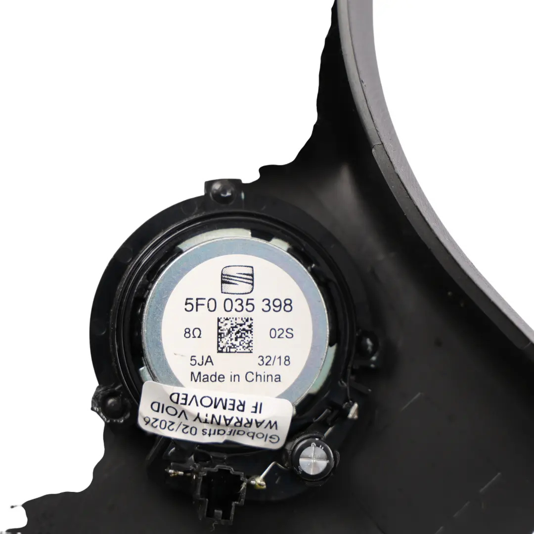 5F Moldura Superior Pilar A Panel Negro Delantero Izquierdo para Seat Leon con número de pieza 5F0867233K Seat Leon 5F Moldura Superior Pilar A Panel Negro Delantero Izquierdo - SKU 5F0867233K - Número de pieza 5F0867233K