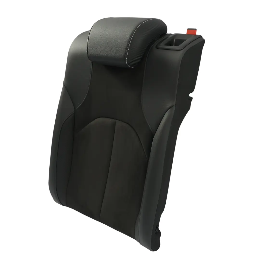 Seat Leon Cupra 5F Backrest Cover Alcantara Black Anthracite Rear Seat Left N/S - SKU 5F0885805CT - Part number 5F0885805CT