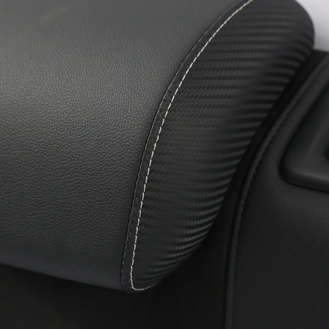 Seat Leon Cupra 5F Funda Respaldo Alcántara Negro Antracita Trasero Izquierdo - SKU 5F0885805CT - Número de pieza 5F0885805CT