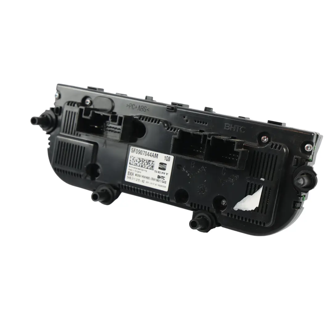 5F Panel Botón Control Calefacción Aire Acondicionado para Seat Leon con número de pieza 5F0907044AM Seat Leon 5F Panel Botón Control Calefacción Aire Acondicionado - SKU 5F0907044AM - Número de pieza 5F0907044AM