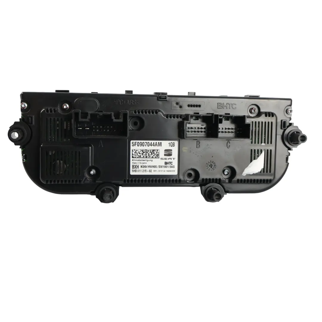 Seat Leon 5F Pannello Interruttore Climatizzatore Unità Controllo - SKU 5F0907044AM - Numero di parte 5F0907044AM