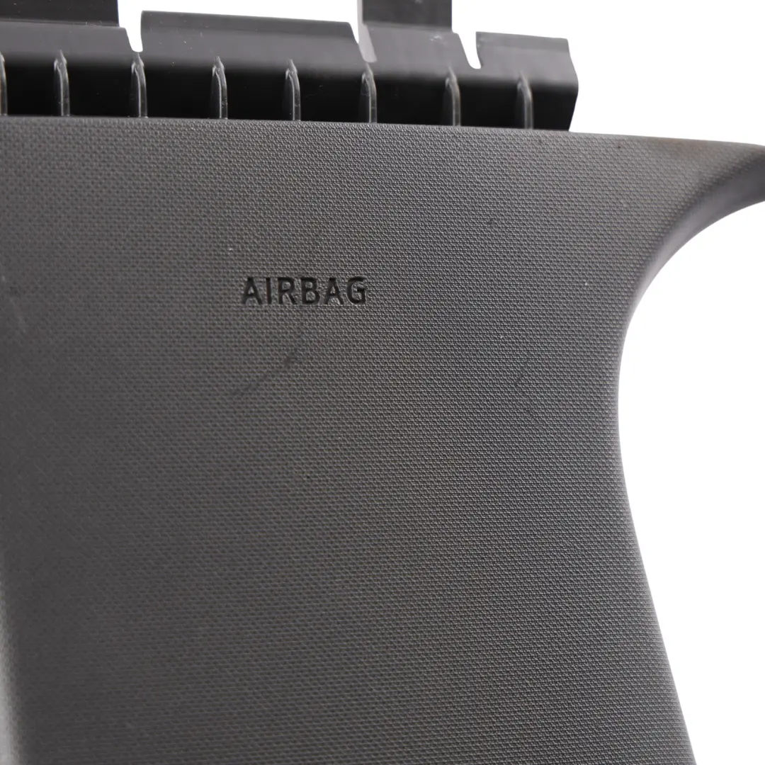 Seat Leon Mk3 B-Pillar Upper Trim Cover Panel Panel Black Left N/S - SKU 5F4867243B - Part number 5F4867243B