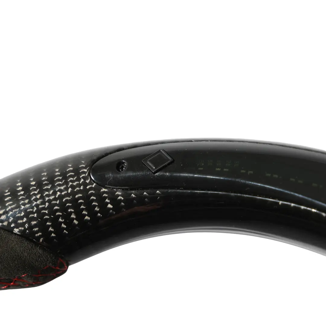 5G GTI Steering Wheel Carbon Flat Bottom LED Alcantara to VW Volkswagen Golf MK7 with Part number 5G0419091HJ VW Volkswagen Golf MK7 5G GTI Steering Wheel Carbon Flat Bottom LED Alcantara - SKU 5G0419091HJ-1 - Part number 5G0419091HJ