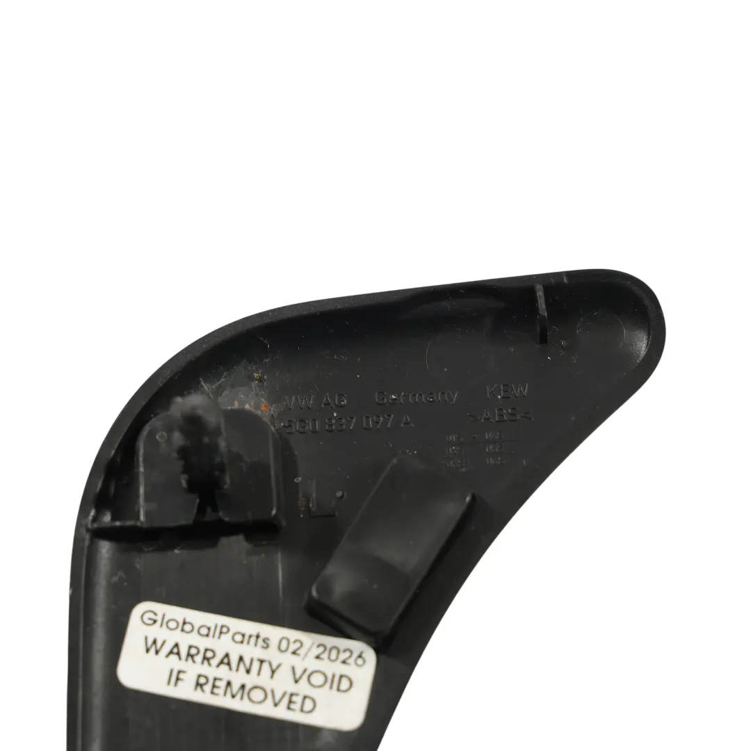 Volkswagen Golf Mk7 Embellecedor Puerta Panel Delantero Izquierdo - SKU 5G0837097A - Número de pieza 5G0837097A
