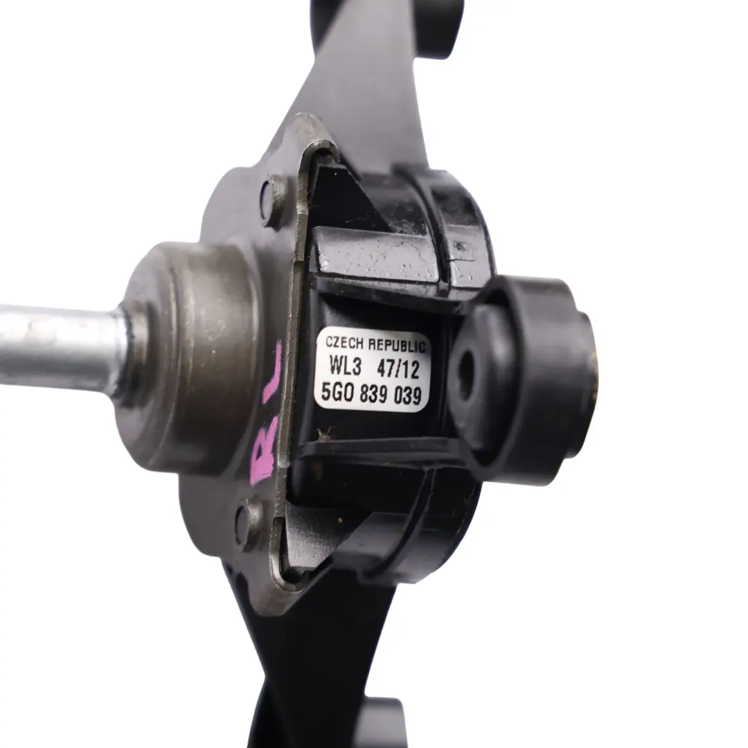 Volkswagen Golf Mk7 Mechanizm Podnoszenia Okna Manualny Lewy Tył - SKU 5G0839039 - Numer Części 5G0839039