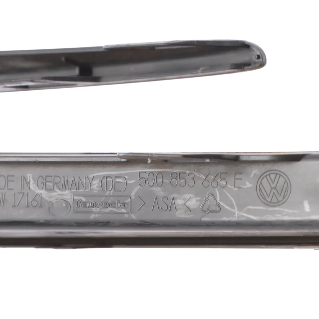 Volkswagen Golf Mk7 5G Front Bumper Fog light Grille Cover Left N/S - SKU 5G0853665E - Part number 5G0853665E