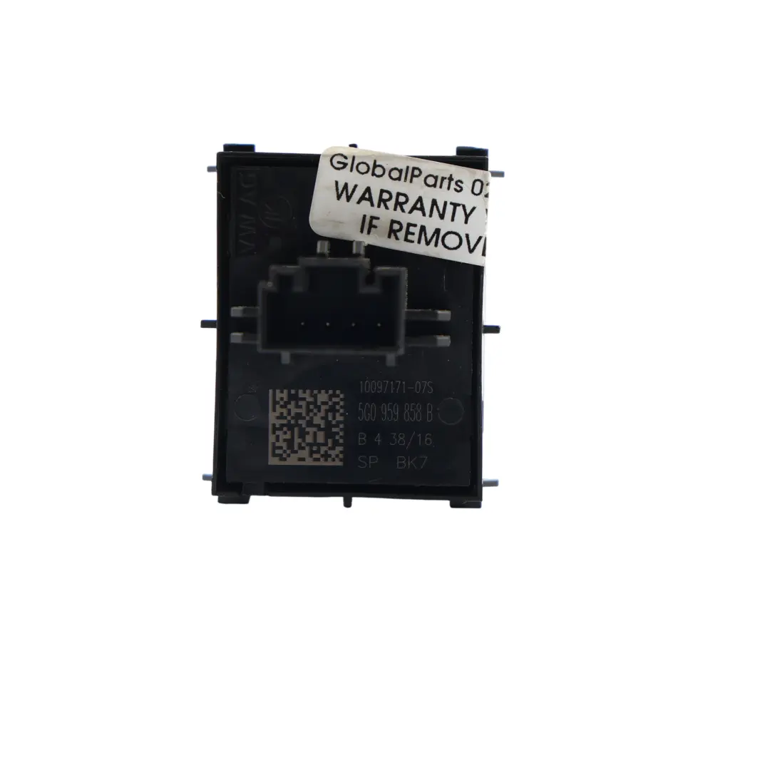 5G R 5G Przełącznik Podnośnik Szyby Kierowcy do Volkswagen Golf o numerze 5G0959858B Volkswagen Golf 5G R 5G Przełącznik Podnośnik Szyby Kierowcy - SKU 5G0959858B - Numer Części 5G0959858B