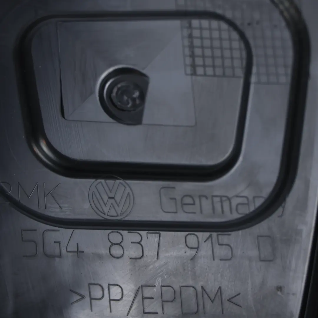 Volkswagen Golf Mk7 5Dr Osłona Wewnętrzna Drzwi Lewy Przód - SKU 5G4837915D - Numer Części 5G4837915D