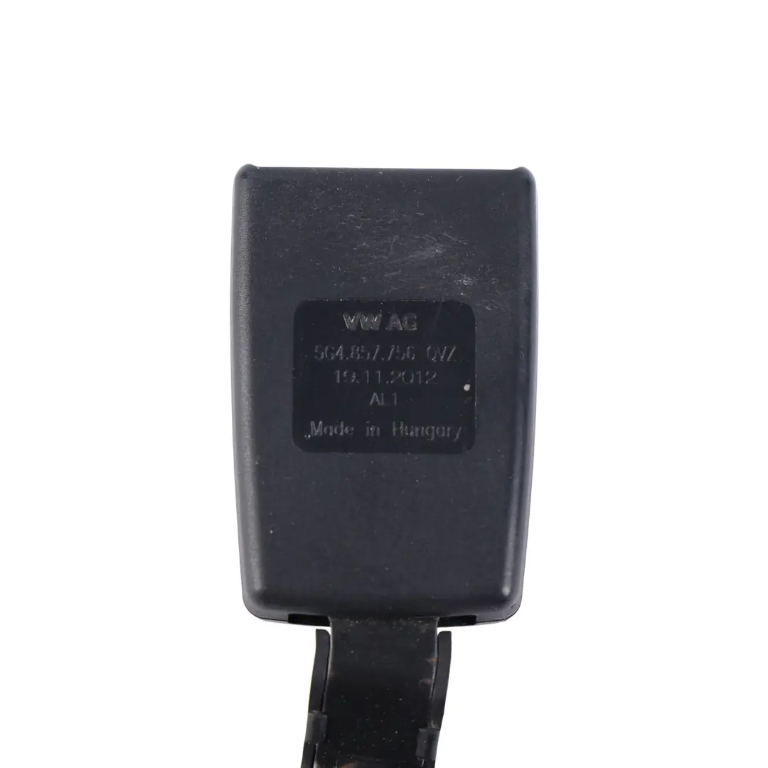 Volkswagen Golf Mk7 Fibbia Cintura Sicurezza Anteriore Destra Blocco - SKU 5G4857756 - Numero di parte 5G4857756