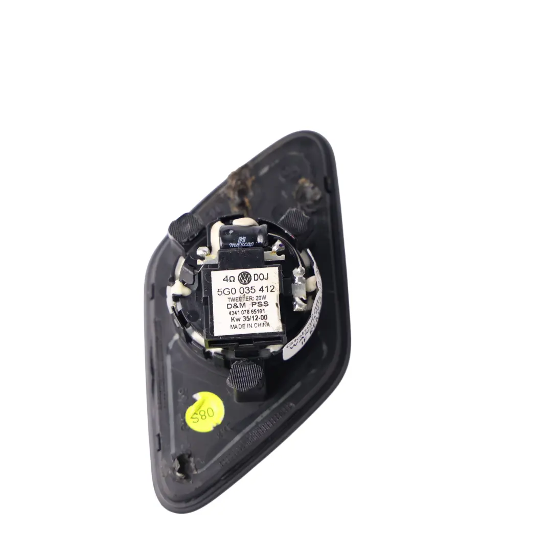 Puerta Trasera Tweeter Altavoz Izquierdo 5G0035412 para VW Volkswagen Golf MK7 con número de pieza 5G4868159 VW Volkswagen Golf MK7 Puerta Trasera Tweeter Altavoz Izquierdo 5G0035412 - SKU 5G4868159 - Número de pieza 5G4868159