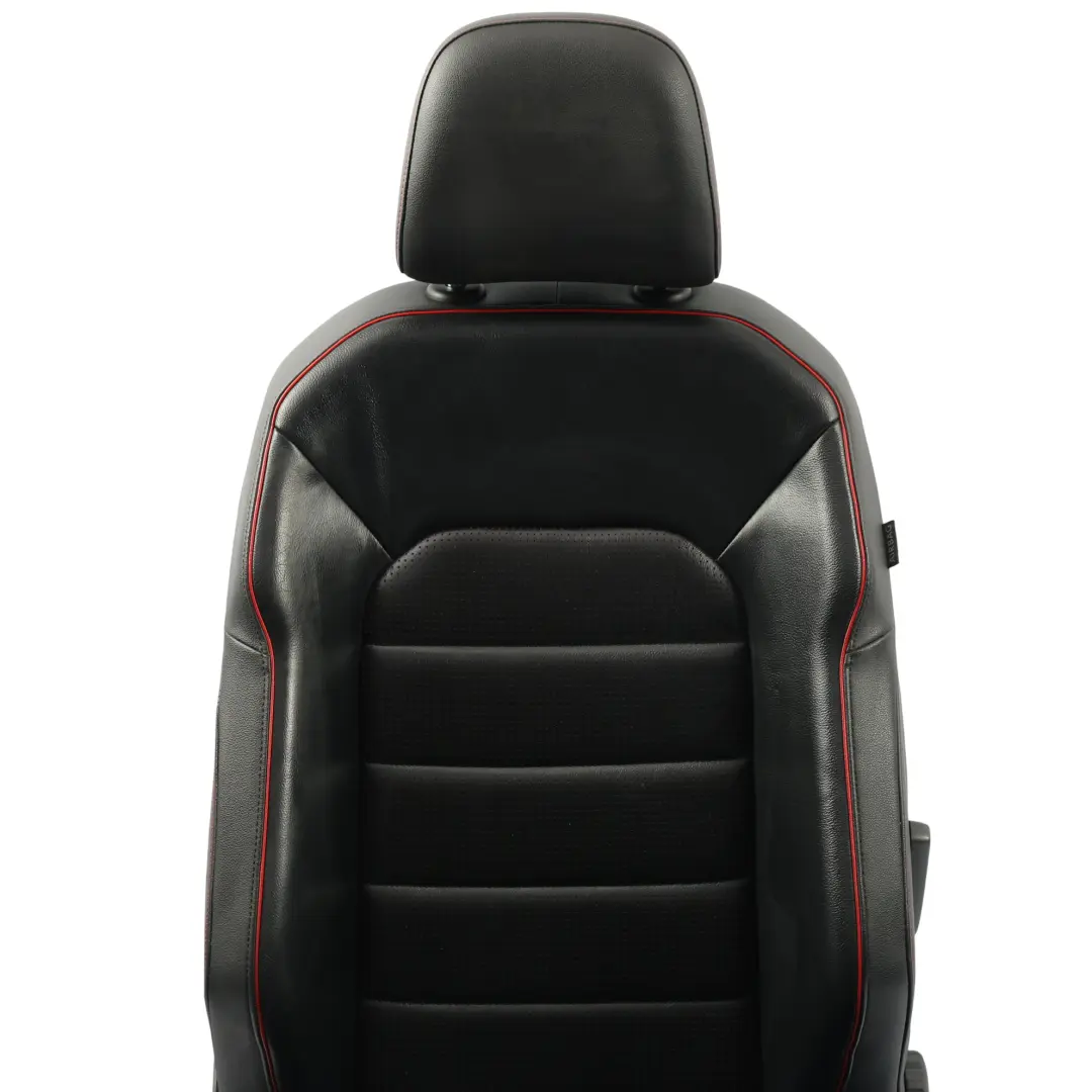Volkswagen Golf Mk7 GTI 5D Front Seat Heated Leather Titanium Black Left N/S - SKU 5G4881805KB-1 - Part number 5G4881805KB