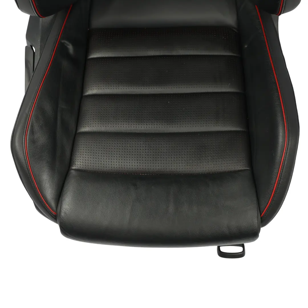 Volkswagen Golf Mk7 GTI 5D Fotel Przedni Grzany Skóra Tytanowy Czarny Prawy - SKU 5G4881806KB-1 - Numer Części 5G4881806KB