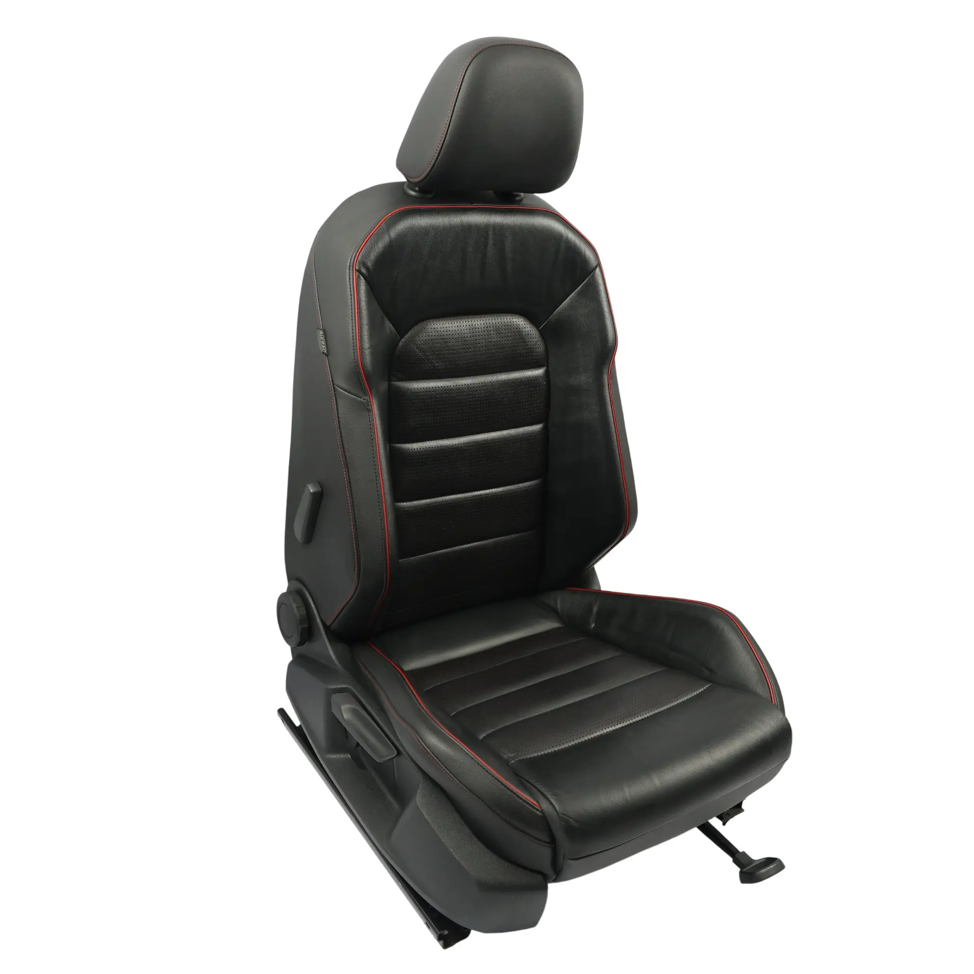 Volkswagen Golf Mk7 GTI 5D Vordersitz Leder Beheizt Titan Schwarz Rechts