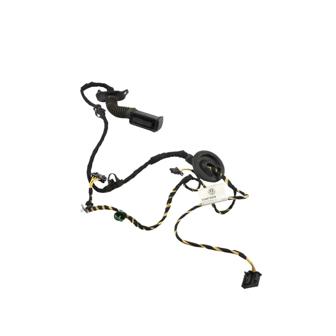 Door Wiring Harness Cable Left N/S to Volkswagen Golf Mk7 Rear with Part number 5G4971693B Volkswagen Golf Mk7 Rear Door Wiring Harness Cable Left N/S - SKU 5G4971693B - Part number 5G4971693B