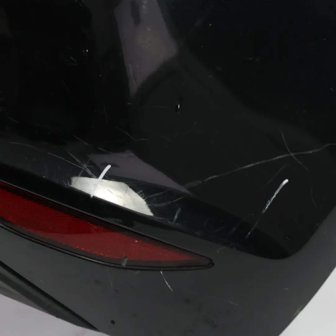 Bumper Rear Trim Panel Cover Deep Black - C9X to Volkswagen VW Golf Mk7 with Part number 5G6807417AP Volkswagen VW Golf Mk7 Bumper Rear Trim Panel Cover Deep Black - C9X - SKU 5G6807417AP-DBL - Part number 5G6807417AP