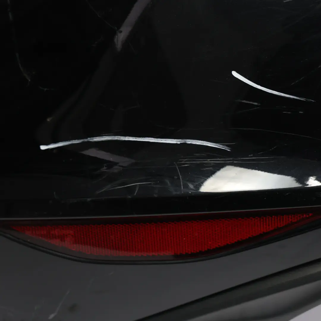 Volkswagen VW Golf Mk7 Bumper Rear Trim Panel Cover Deep Black - C9X - SKU 5G6807417AP-DBL - Part number 5G6807417AP