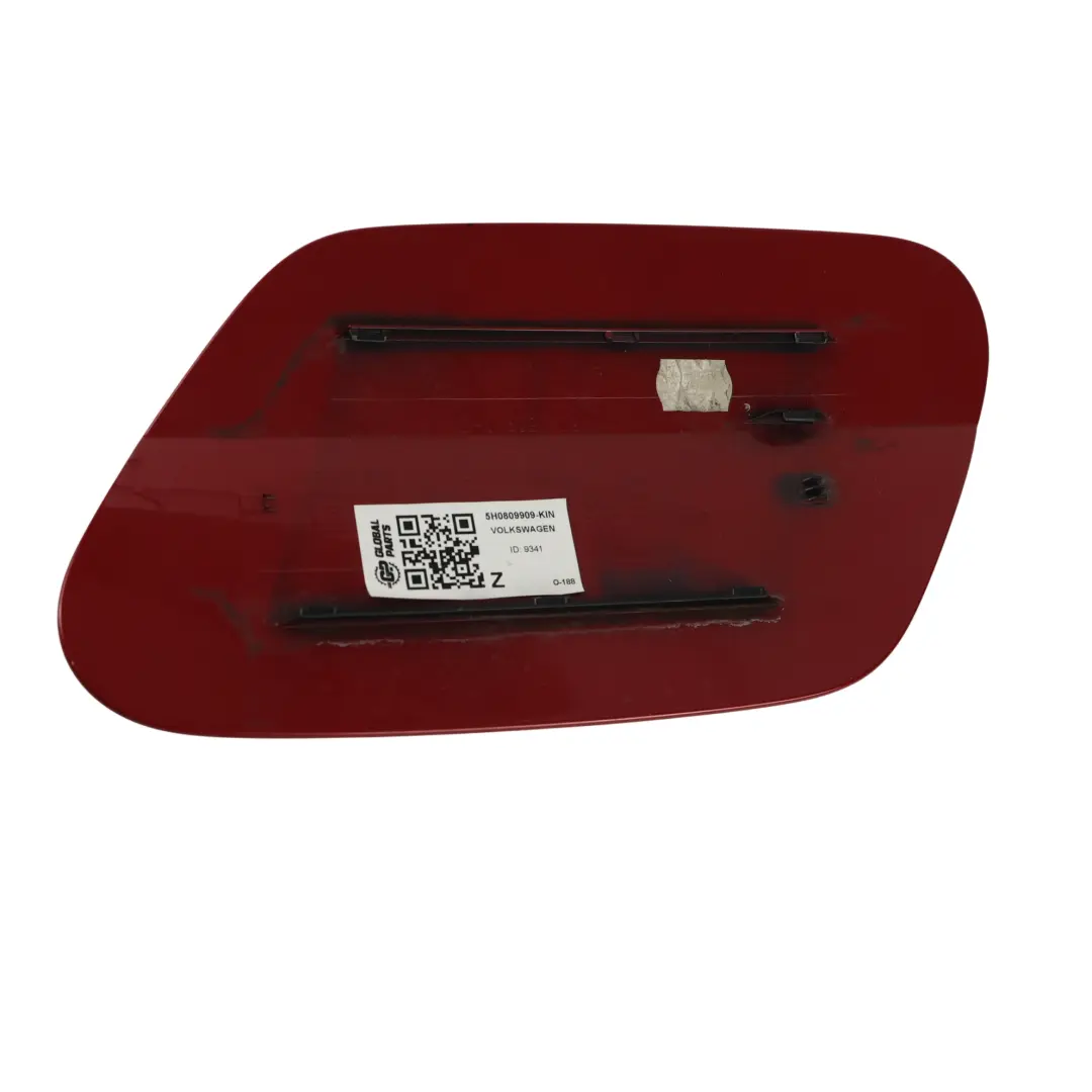 VW Volkswagen Golf CD1 Mk8 Fuel Filler Flap Cap Panel Kings Red - C3J - SKU 5H0809909-KIN - Part number 5H0809909