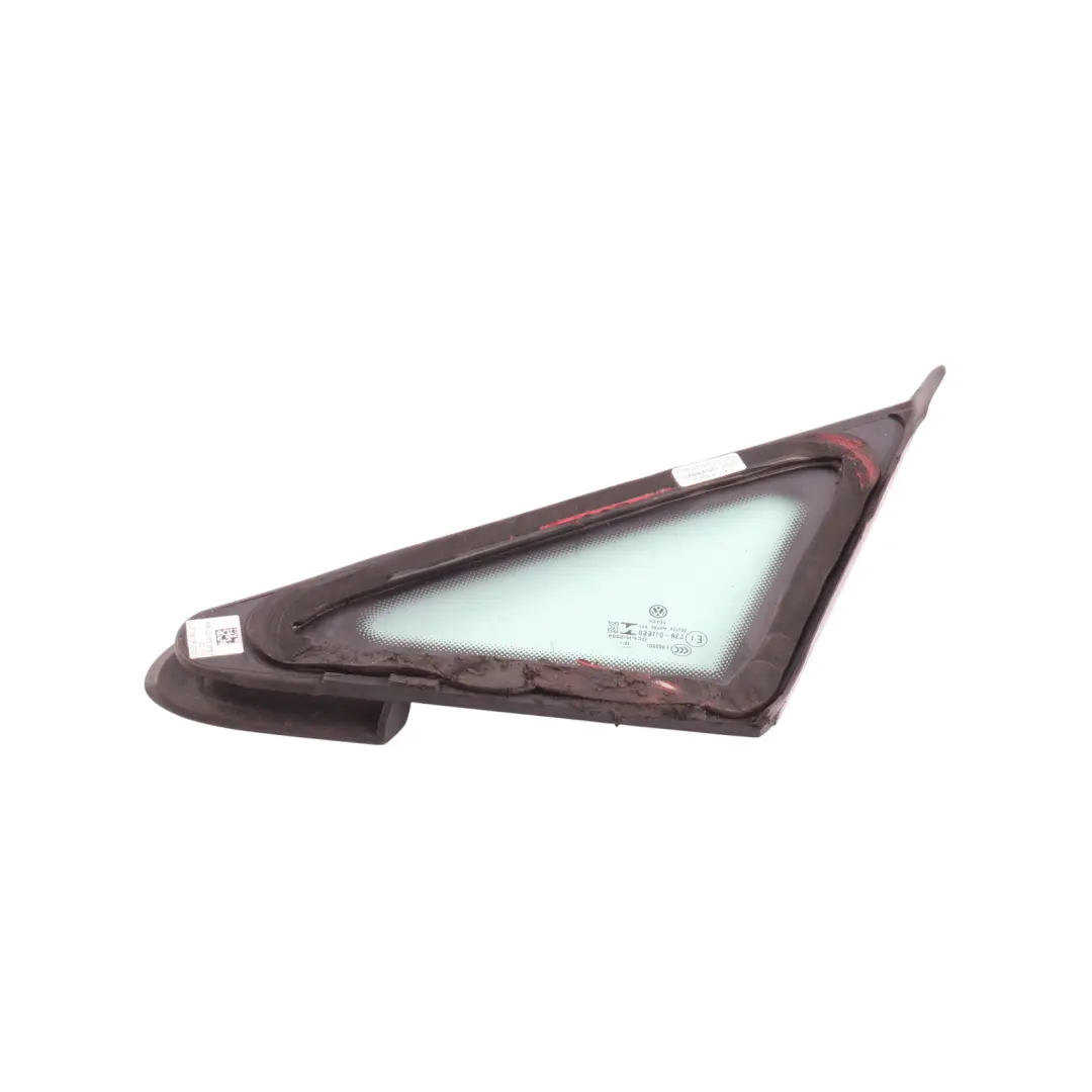 Volkswagen Golf Mk8 Front Door Quarter Window Glass Fixed Right O/S - SKU 5H0845412H - Part number 5H0845412H