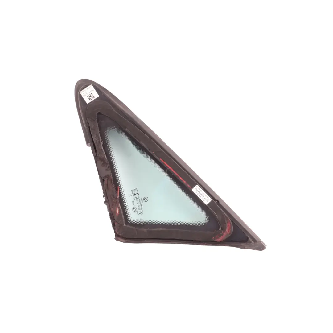 Volkswagen Golf Mk8 Front Door Quarter Window Glass Fixed Right O/S - SKU 5H0845412H - Part number 5H0845412H