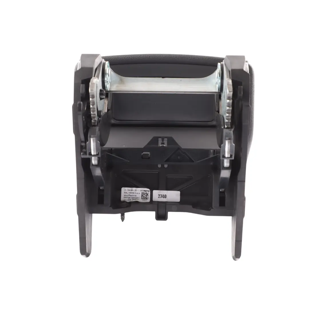 Volkswagen Golf Mk8 Centre Console Armrest Cover Leather Black - SKU 5H0864207C-1 - Part number 5H0864207C