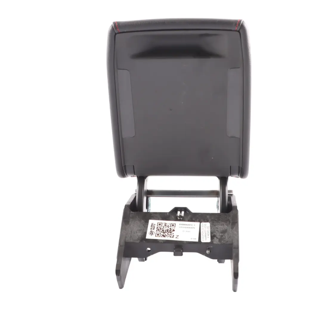 Volkswagen Golf Mk8 Centre Console Armrest Cover Leather Black - SKU 5H0864207C-1 - Part number 5H0864207C