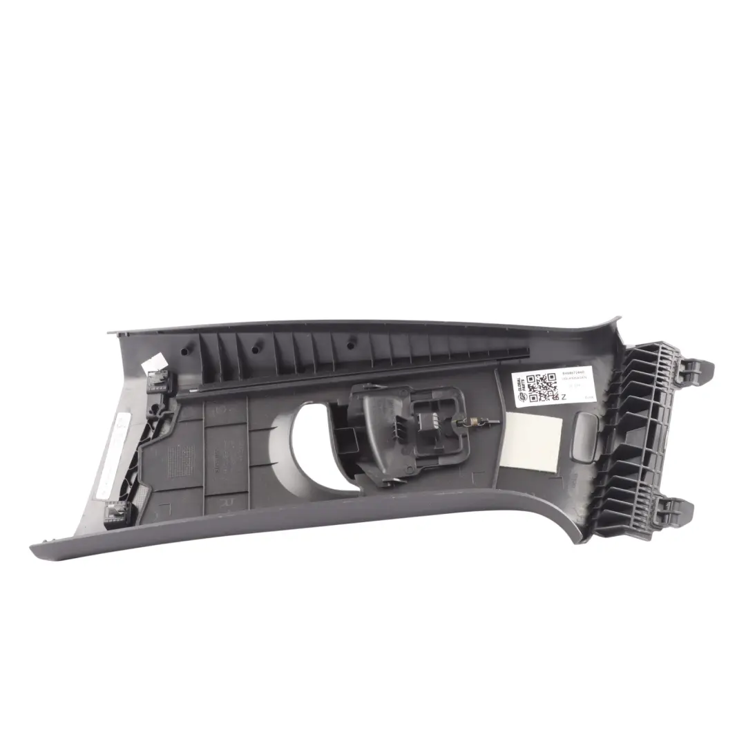 Mk8 GTI B-Pillar Trim Cover Panel Upper Right O/S to Volkswagen Golf CD1 with Part number 5H0867244B Volkswagen Golf CD1 Mk8 GTI B-Pillar Trim Cover Panel Upper Right O/S - SKU 5H0867244B - Part number 5H0867244B