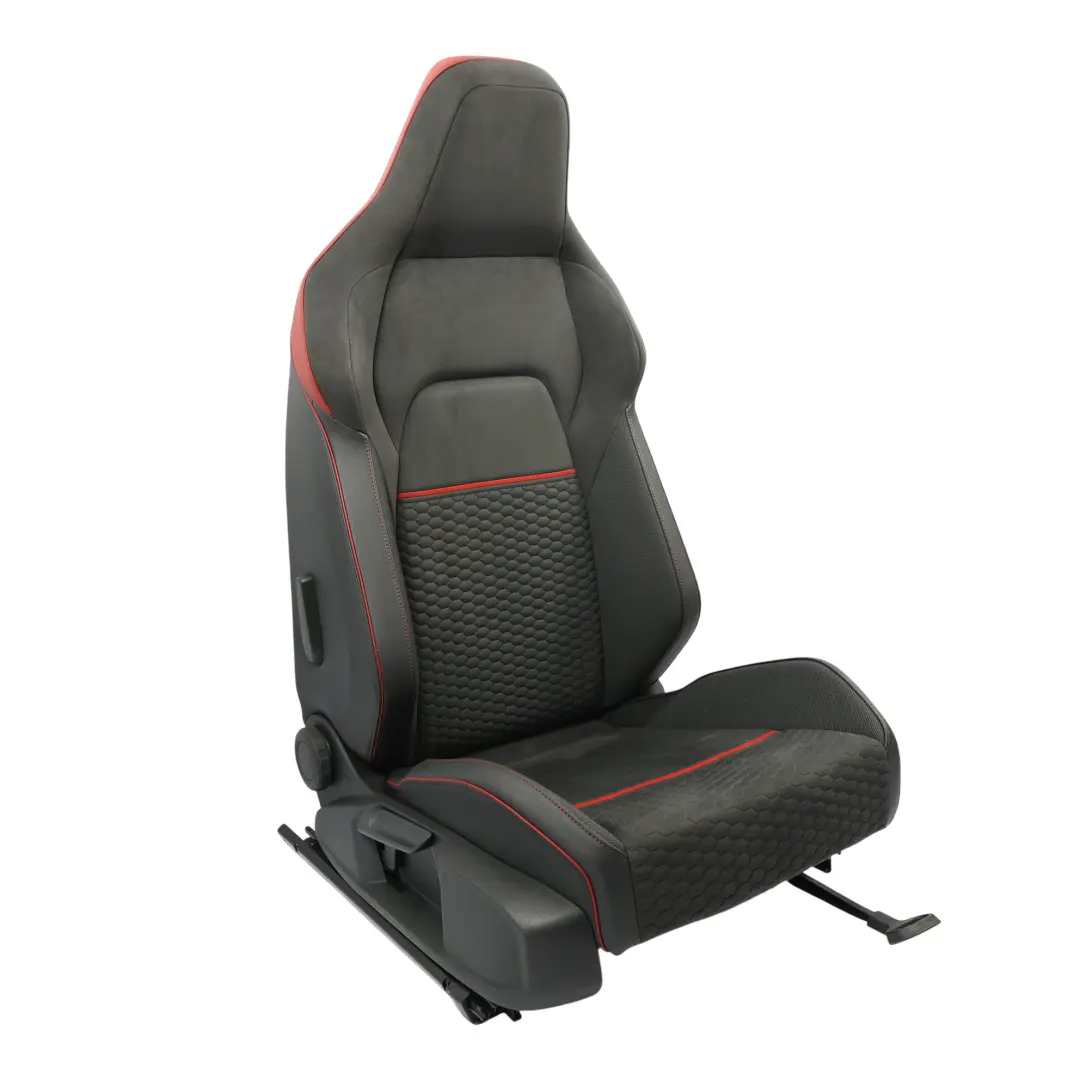 Mk8 GTI 5D Przedni Fotel Sportowy Welur/Materiał Prawy do Volkswagen Golf o numerze 5H0881806BF Volkswagen Golf Mk8 GTI 5D Przedni Fotel Sportowy Welur/Materiał Prawy - SKU 5H0881806BF-1 - Numer Części 5H0881806BF