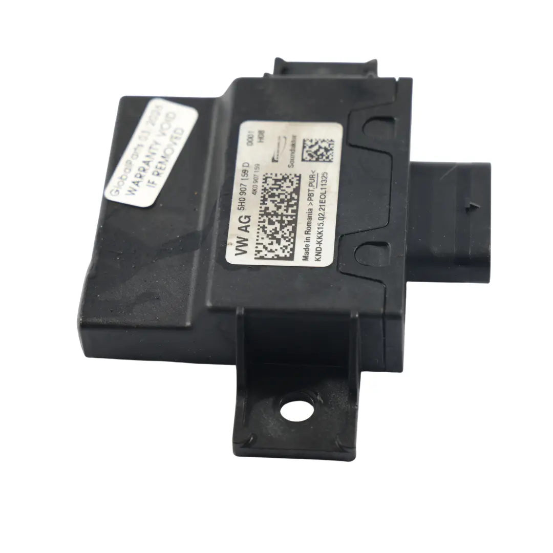 Mk8 GTI Module Unité Contrôle Son Impact pour Volkswagen Golf à propos du numéro de pièce 5H0907159D Volkswagen Golf Mk8 GTI Module Unité Contrôle Son Impact - SKU 5H0907159D - Numéro de pièce 5H0907159D