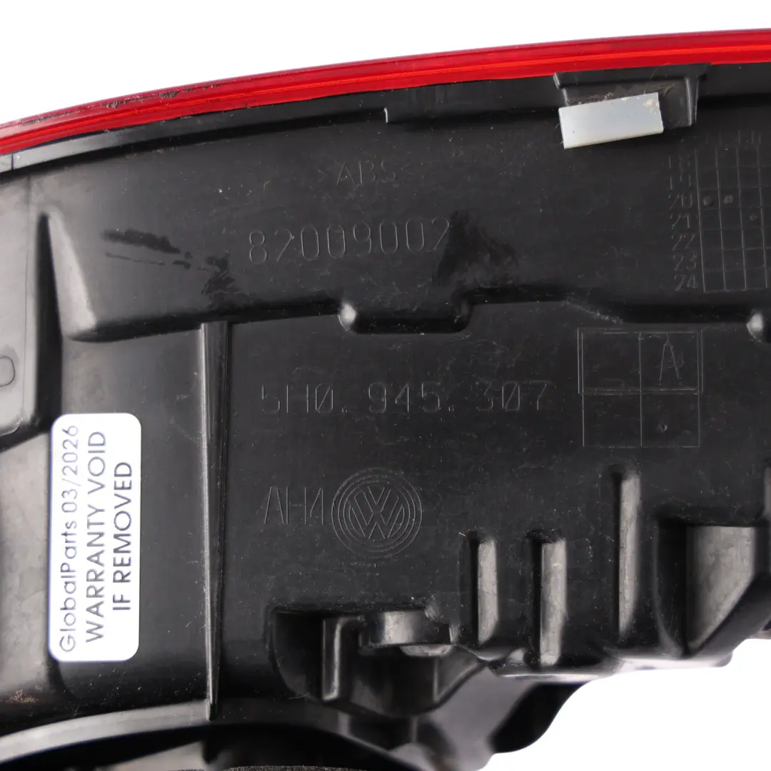 Mk8 CD1 Tail Light Lamp Inner Rear Left N/S to Volkswagen Golf with Part number 5H0945307A Volkswagen Golf Mk8 CD1 Tail Light Lamp Inner Rear Left N/S - SKU RHD-5H0945307A - Part number 5H0945307A